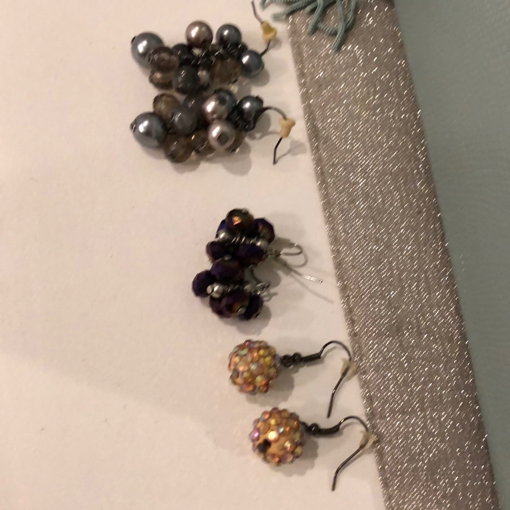 3x25 Bundle of three pairs of earrings! - Picture 1 of 4